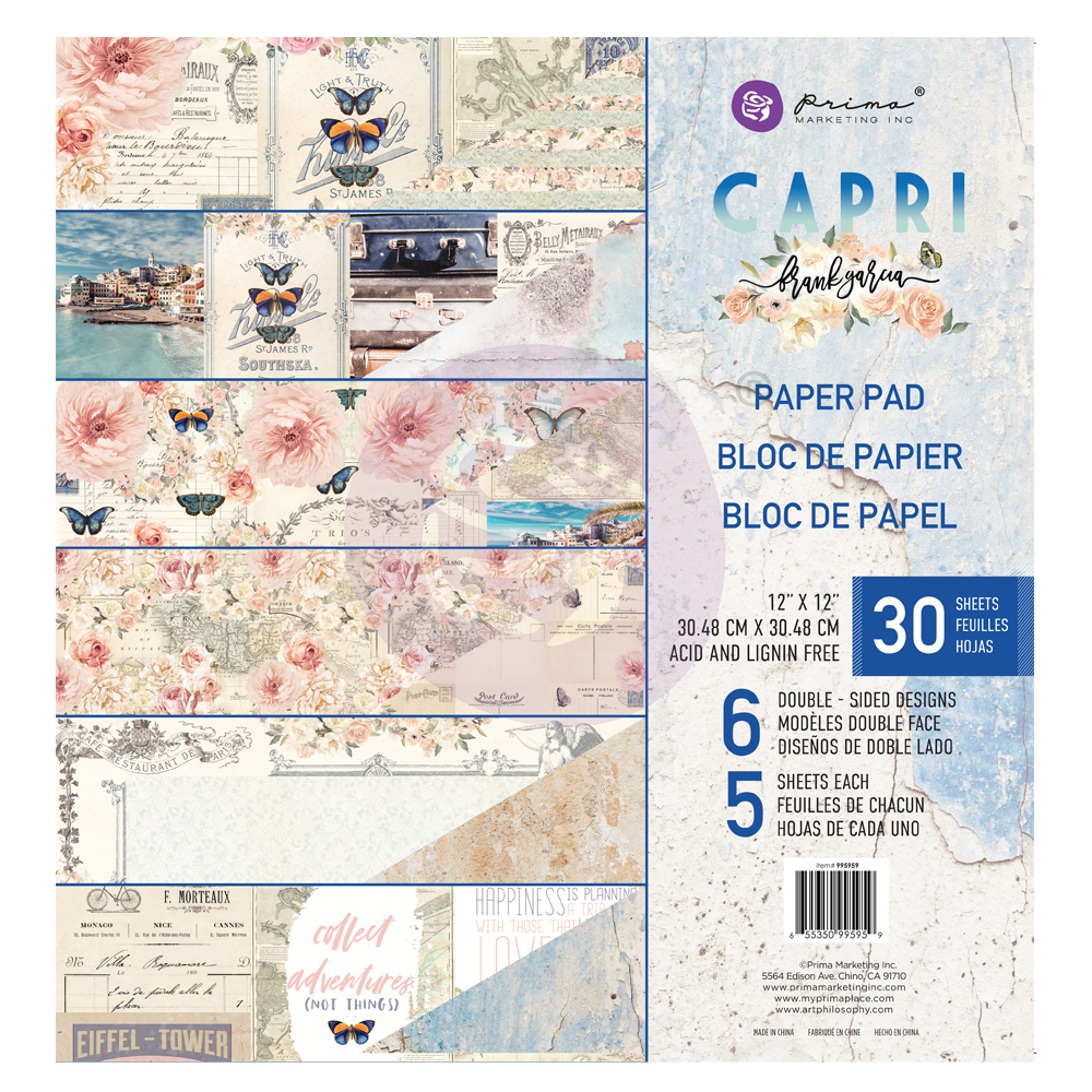 Capri 12x12 maxi papírkollekció