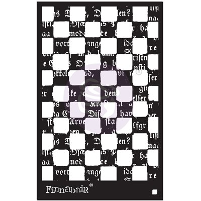 Finnabair - Elementals Stencil - Mind Games
