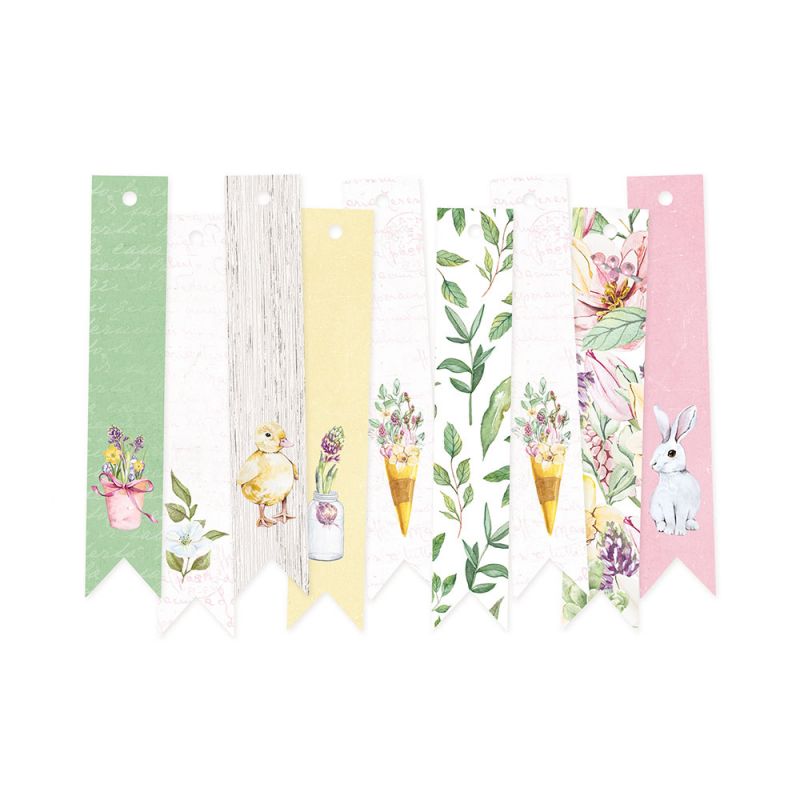 The Four Seasons - Spring - dekorációs címkék 03 - 9 db