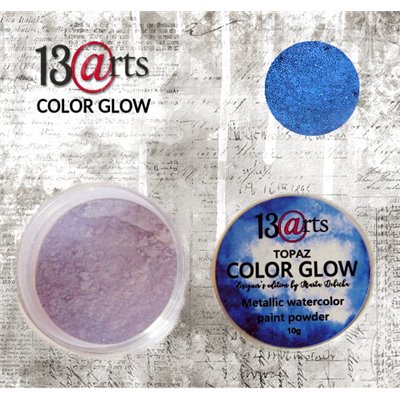 Color Glow - Topaz - gyöngyházfényű pigmentpor