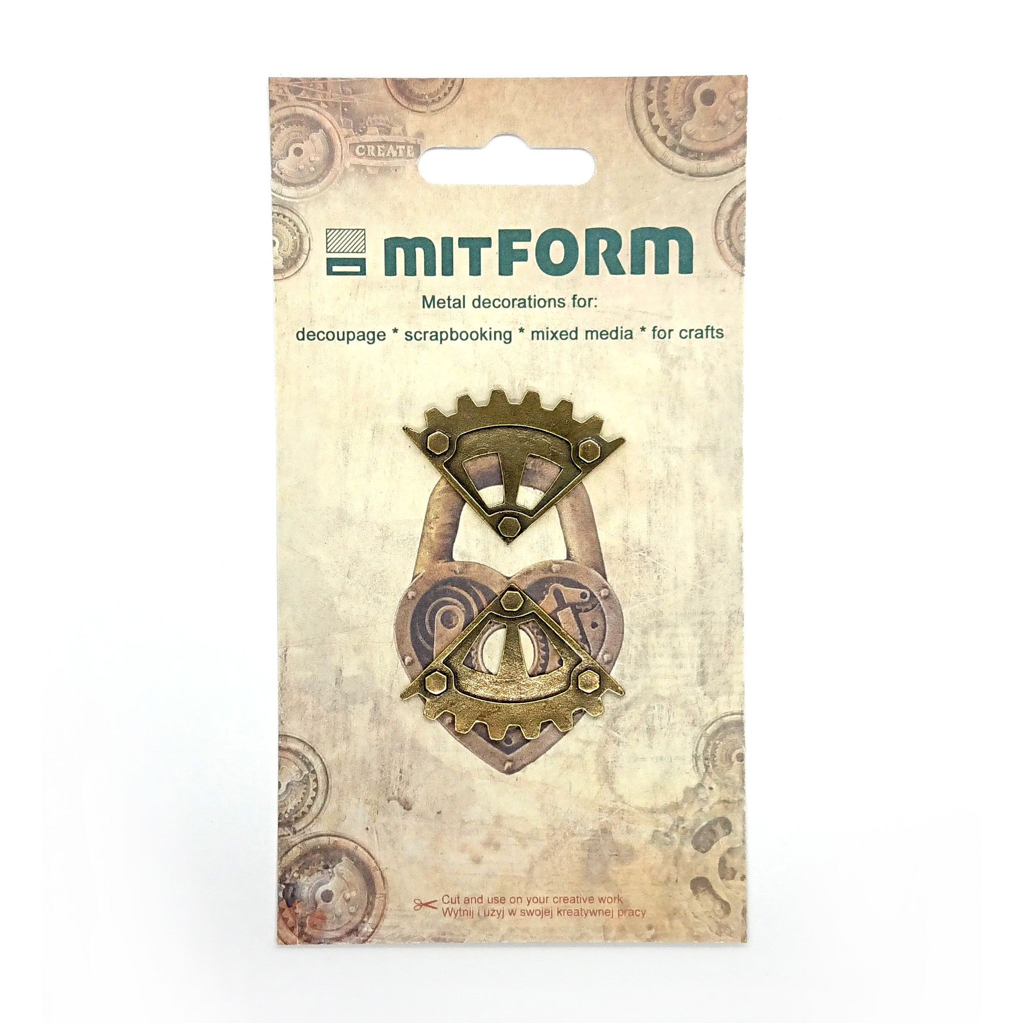 Mitform Corners 6 Metal Embellishments