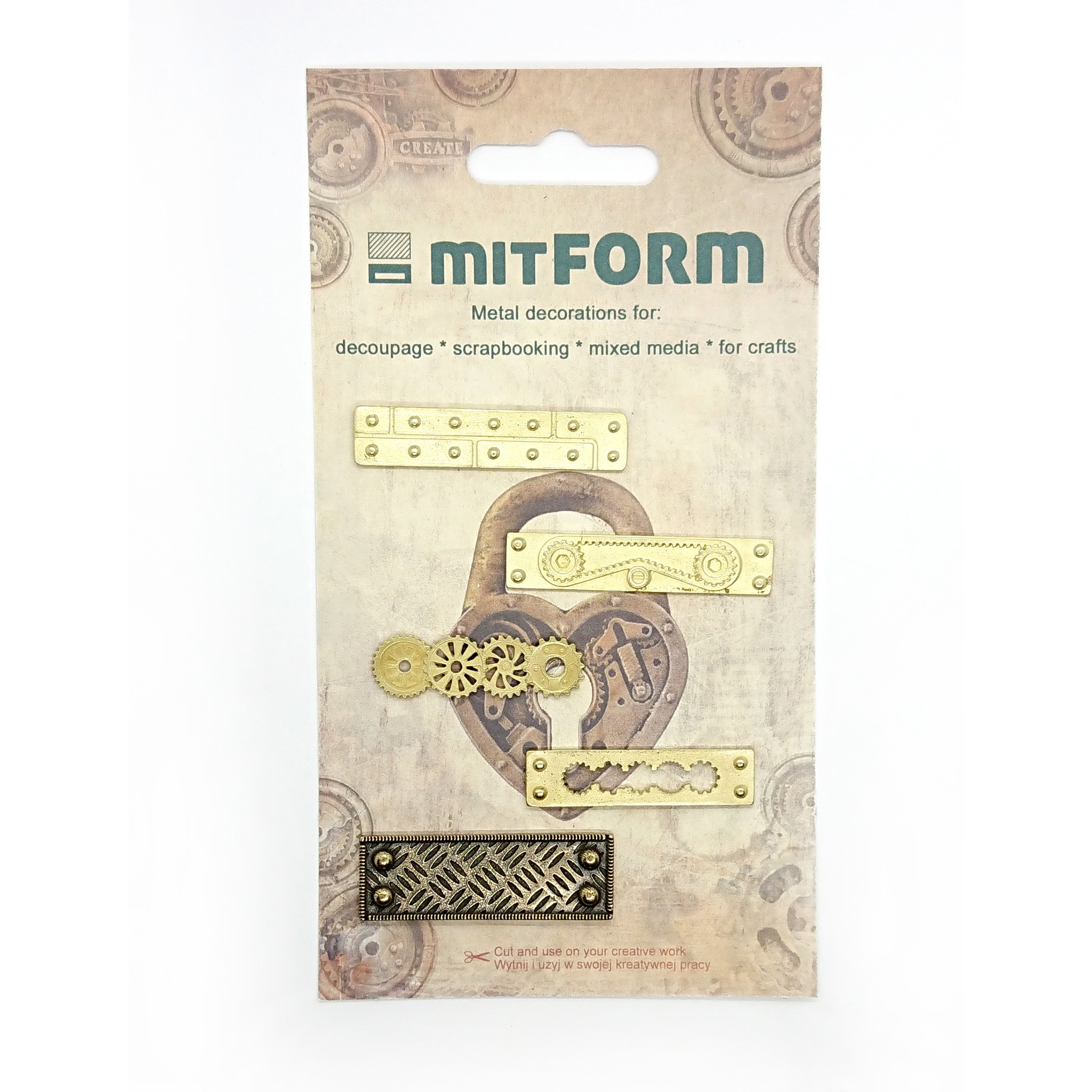 Mitform Corners 11 Metal Embellishments