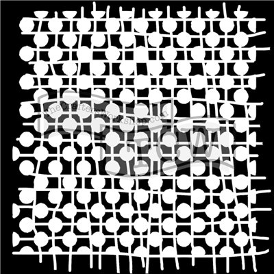 Stencil - connected dots
