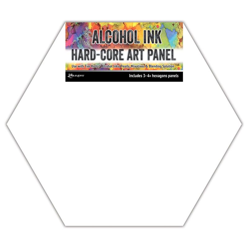 Hard-core Art panel 10cm - Hexagons (3 db)
