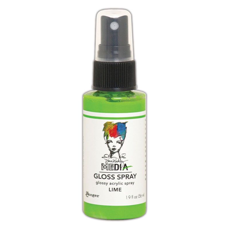 Dina Wakley Media Gloss Spray - Lime