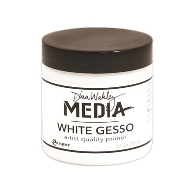 Dina Wakley Media Gesso - white