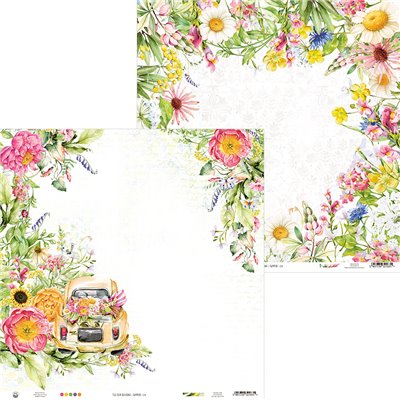 The Four Seasons - Summer - 12"-es maxi kollekció (12 db 2 oldalas papír + 2 db kivágóív)