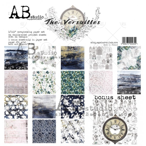 The Versailles 12"-es scrapbook papír kollekció