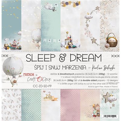 Sleep & Dream - papírkészlet 30,5x30,5cm