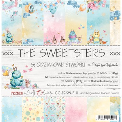 The Sweetsters - papírkészlet 20,3x20,3cm