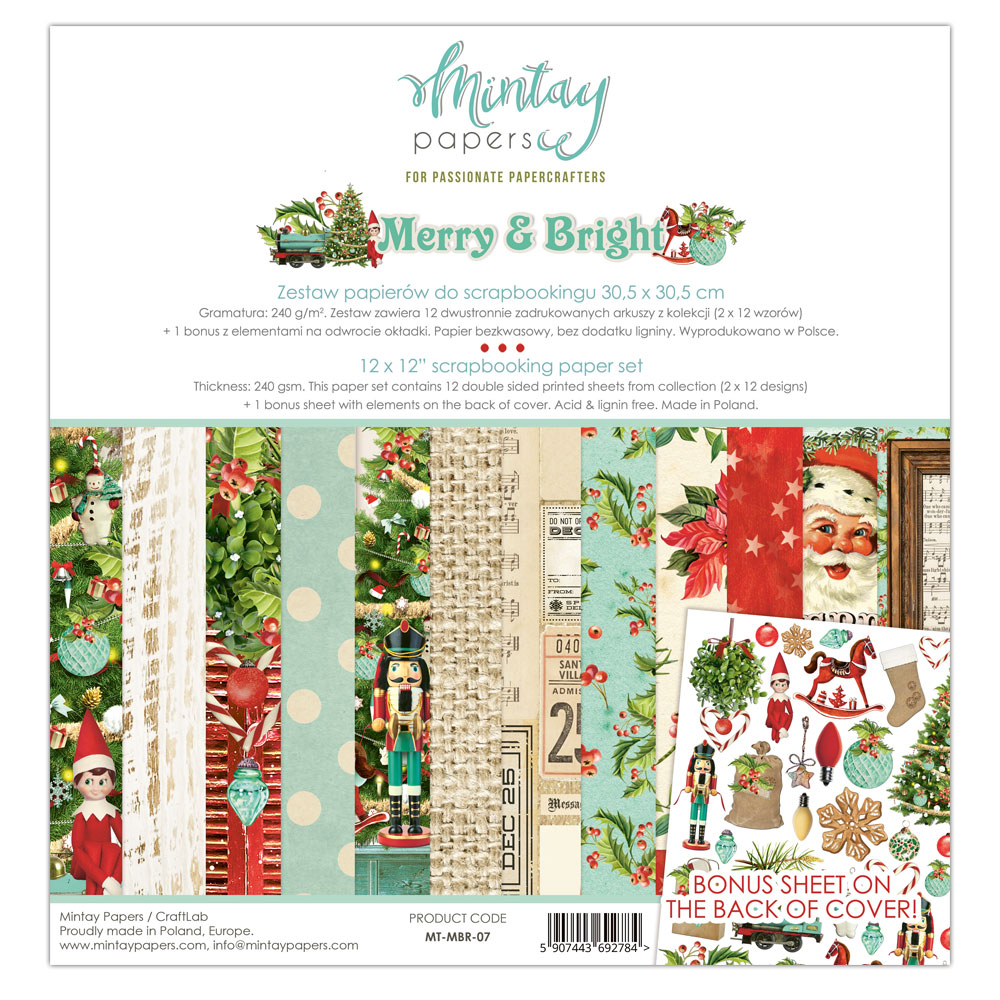 Merry & Bright - 12"x12"-es maxi kollekció