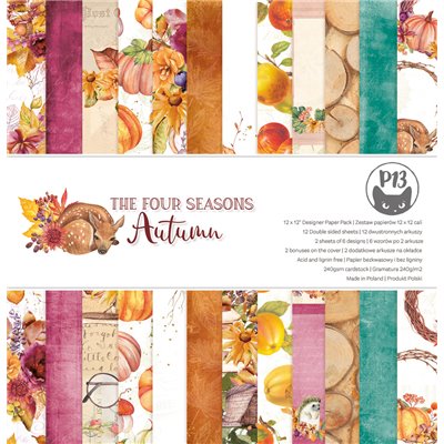 The Four Seasons - Autumn - 12"-es maxi kollekció (12 db 2 oldalas papír + 2 db kivágóív)