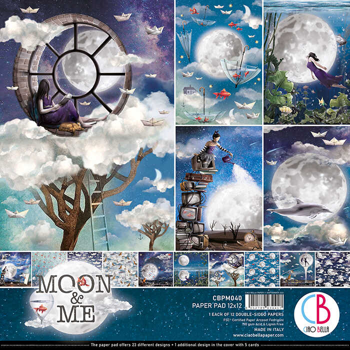 Moon & Me kollekció 12"x12"