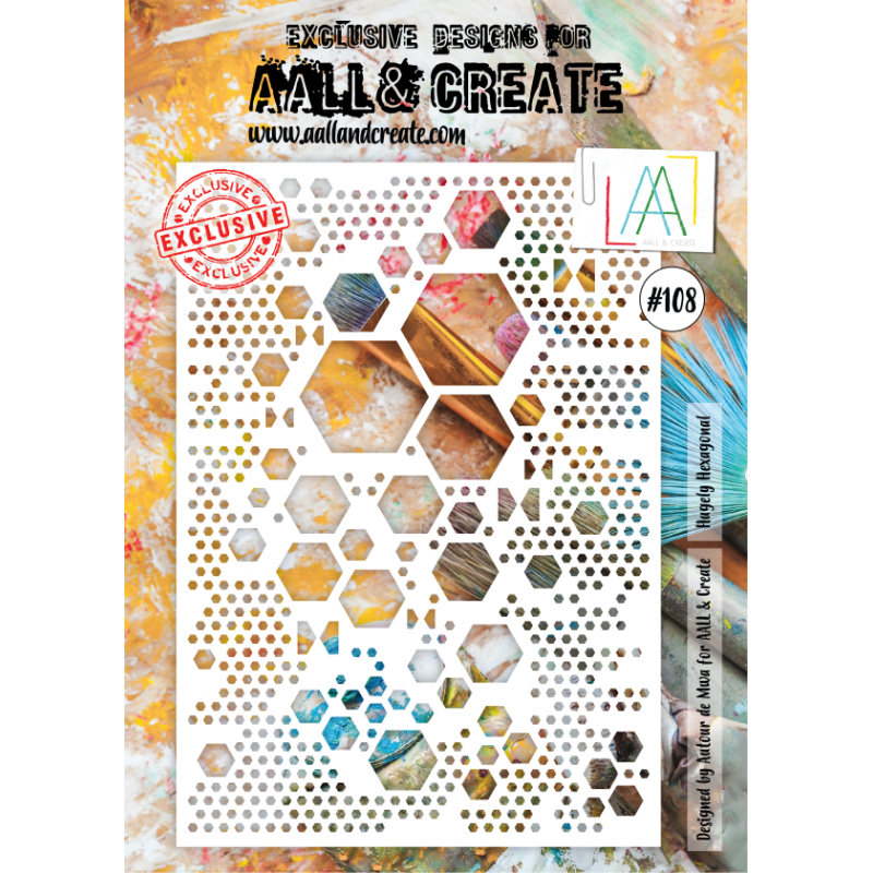 AALL and Create stencil no.108