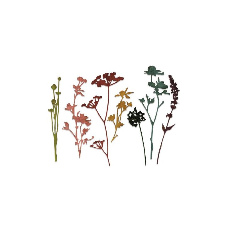 Sizzix Thinlits Vágókés szett - Wildflowers