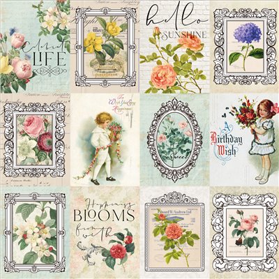 Memory Place - Floral Tapestry kollekció (12x12")