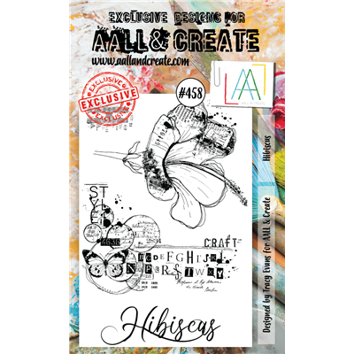 AALL and Create A6-os bélyegző no.458