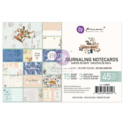 Nature Lover kollekció 4x6" Journaling Cards - 4x6" , 45 lap