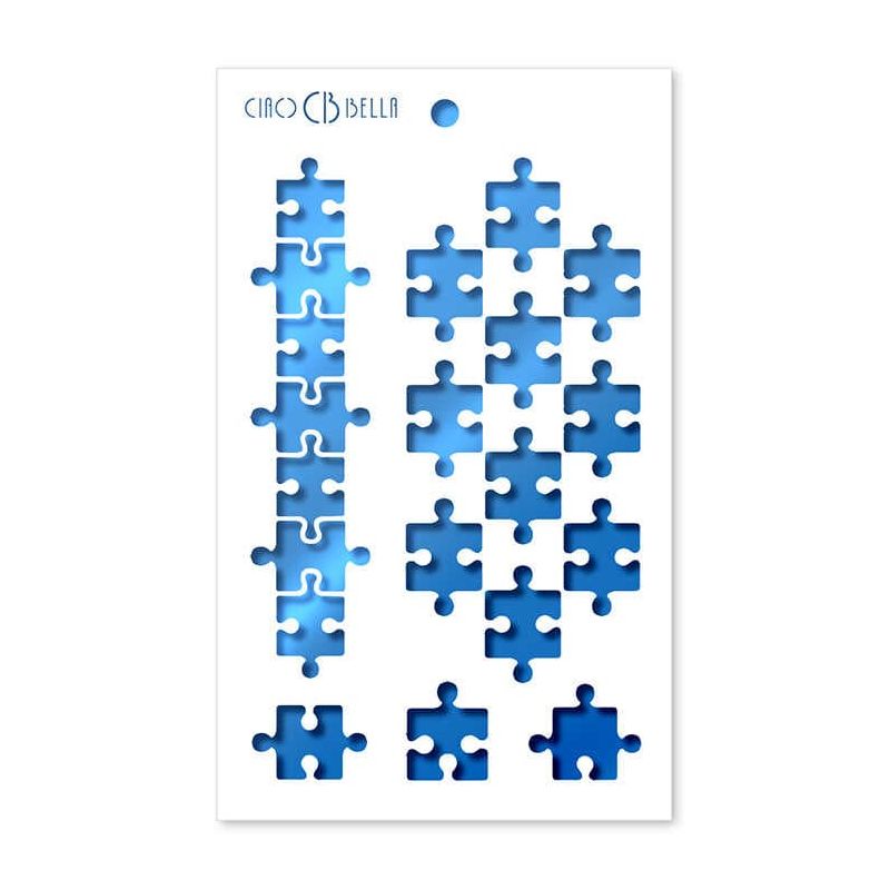 Textúra stencil 5"x8" - Puzzle