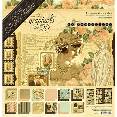 Graphic 45 - Le Romantique Deluxe kollekció (12" x 12")