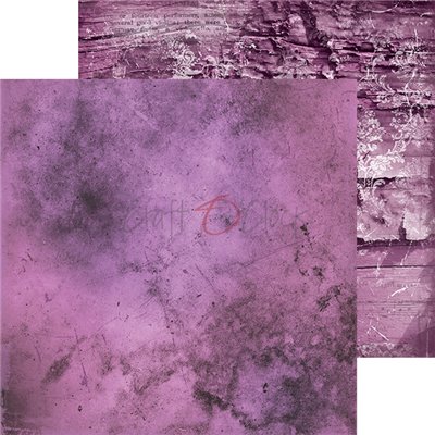 Purple-fuchsia Mood - Basic set - papírkészlet 20,3 x 20,3 cm
