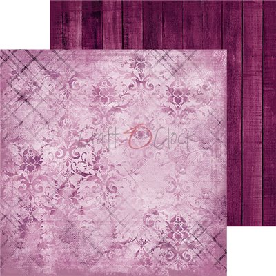 Purple-fuchsia Mood - Basic set - papírkészlet 20,3 x 20,3 cm