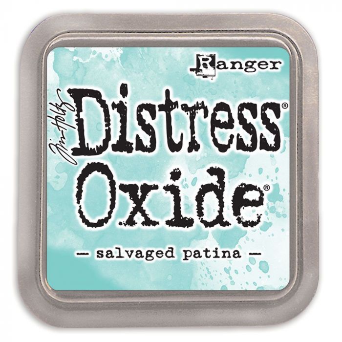 Tim Holtz Distress Oxide tintapárna - Salvaged patina