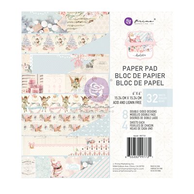 Christmas Sparkle kollekció - 6"x6" paper pad - 32 lap