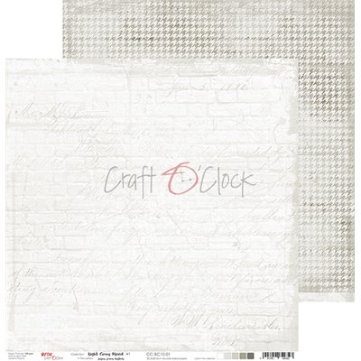 Light Gray Mood - Basic set - papírkészlet 30,5x30,5cm