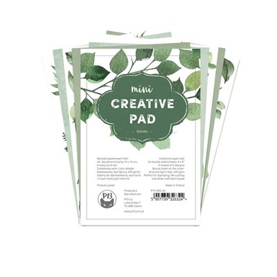 Mini Creative Pad - Leaves 6x4"