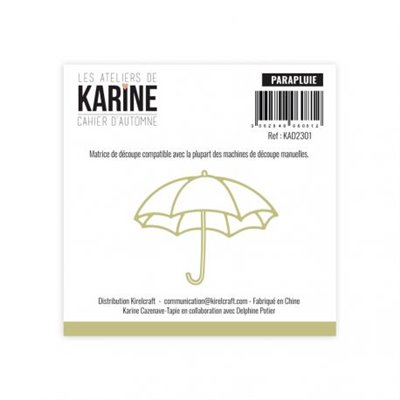Cahier d'Automne - Parapluie - vágókés
