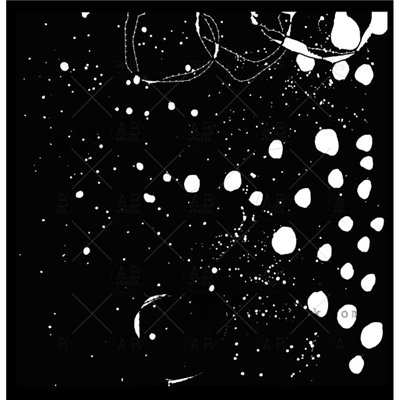 Stencil ID-346 - "mixmedia cosmos" Mimamolina