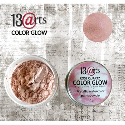 Color Glow - Rose Quartz - gyöngyházfényű pigmentpor
