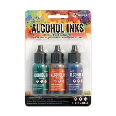 Tim Holtz Alcohol Ink - alkoholos tinta szett - Rustic Lodge