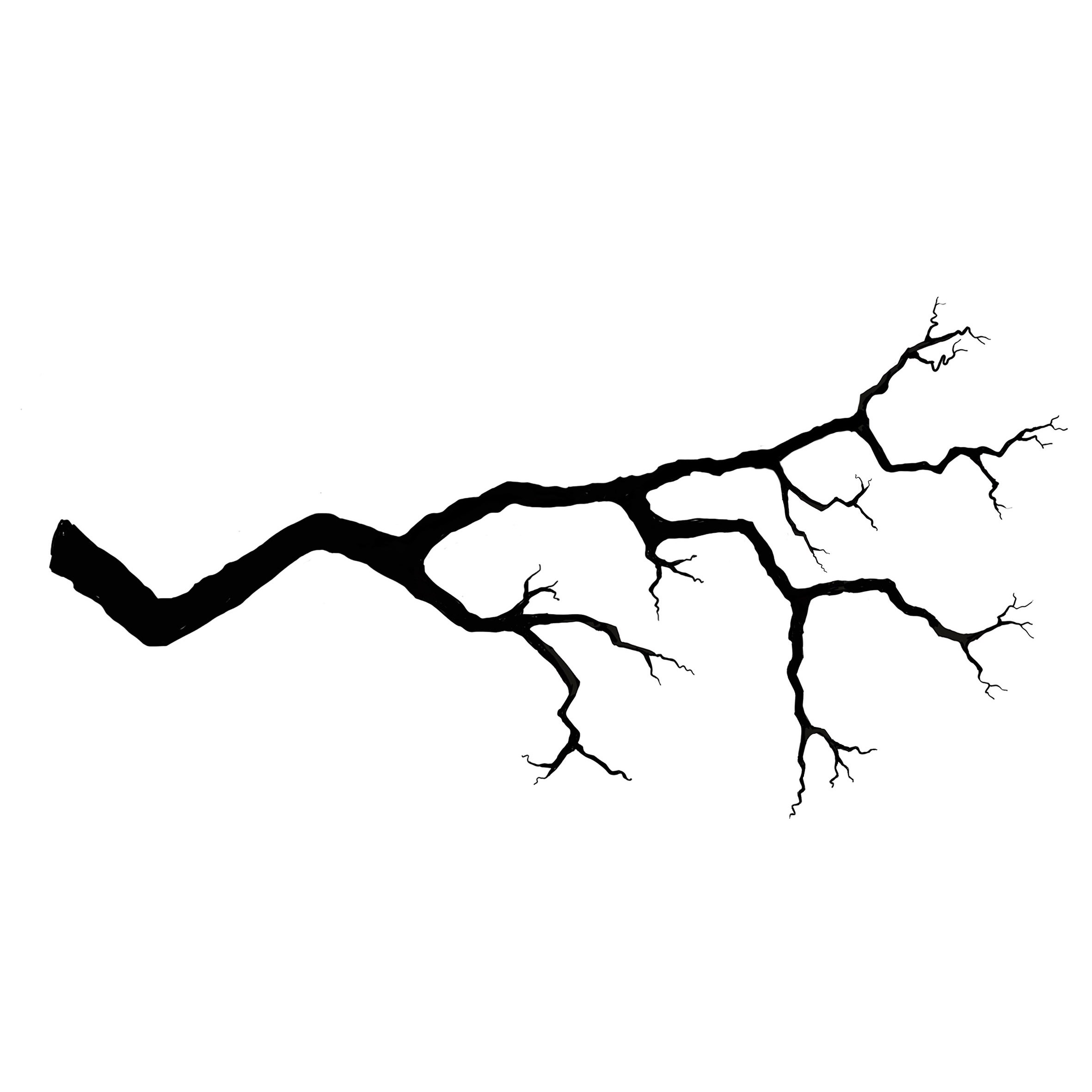 Tree Branch polimer bélyegző