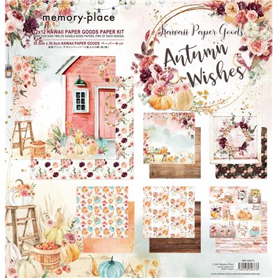 Memory Place - Kawaii Paper - Goods Autumn Wishes (12" x 12")