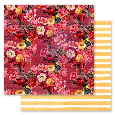 Painted Floral kollekció 6×6 paper pad – 6″ x 6.5″, 30 lap