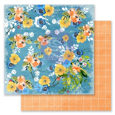 Painted Floral kollekció 6×6 paper pad – 6″ x 6.5″, 30 lap