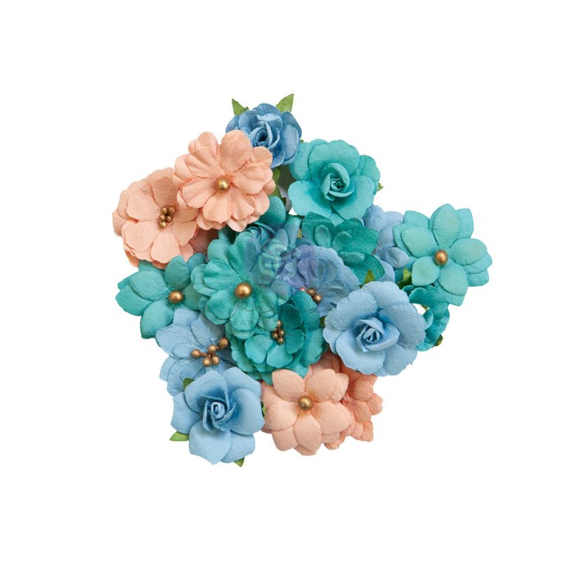 Prima Flowers® Painted Floral kollekció - Mixed Colors - 18db