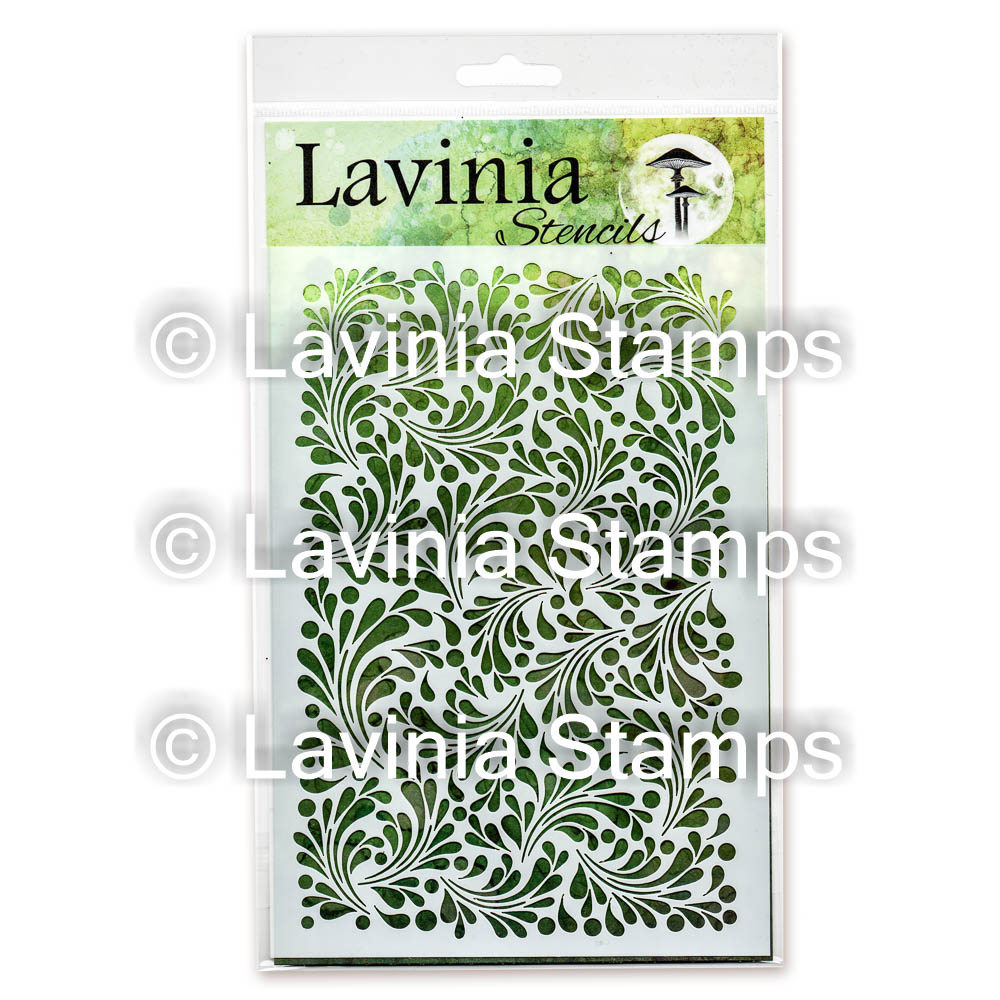 Feather Leaf - Lavinia Stencil