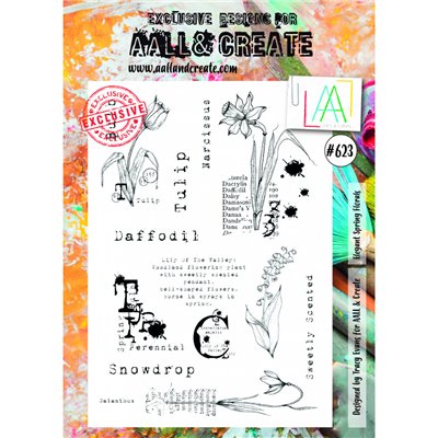 AALL and Create A4-es bélyegző no.623