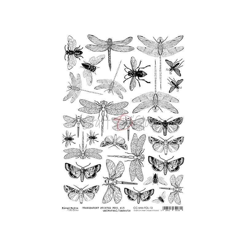 MM A4-es átlátszó fólia des.13 - Insects