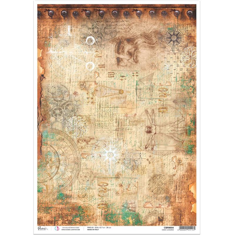 Rizspapír A3 - Codex Leonardo