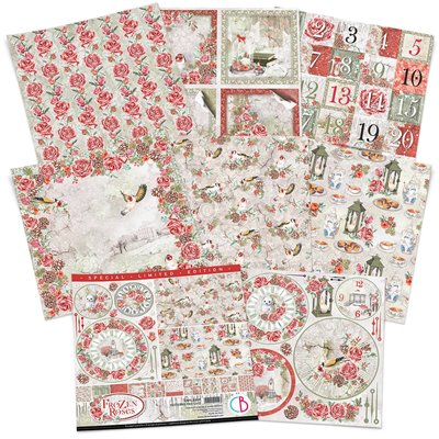 Frozen Roses Limited Edition Patterns Pad 12"x12"