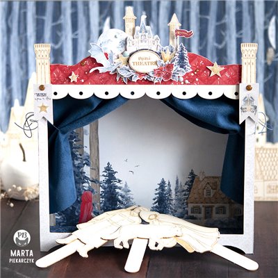 Once upon a time - 3D chipboard - Mini Theatre