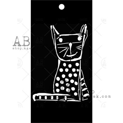 Stencil ID-410 - mima cat