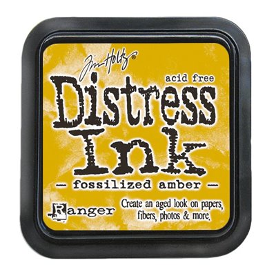 Tim Holtz Distress Ink tintapárna - Fossilized amber