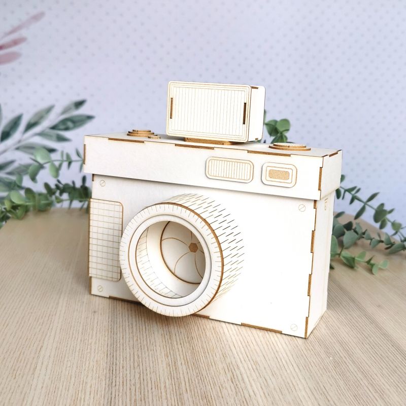 Hit the Road - 3D chipboard - Camera