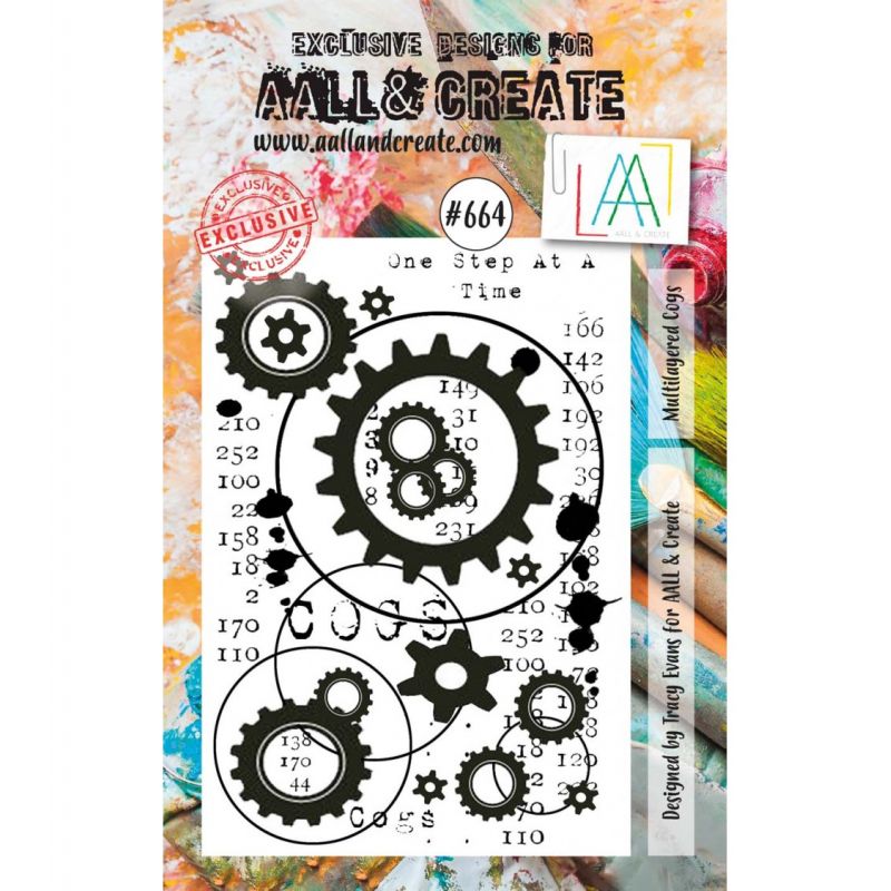 AALL and Create A7-es bélyegző no.664