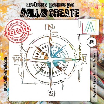 AALL and Create stencil no.8